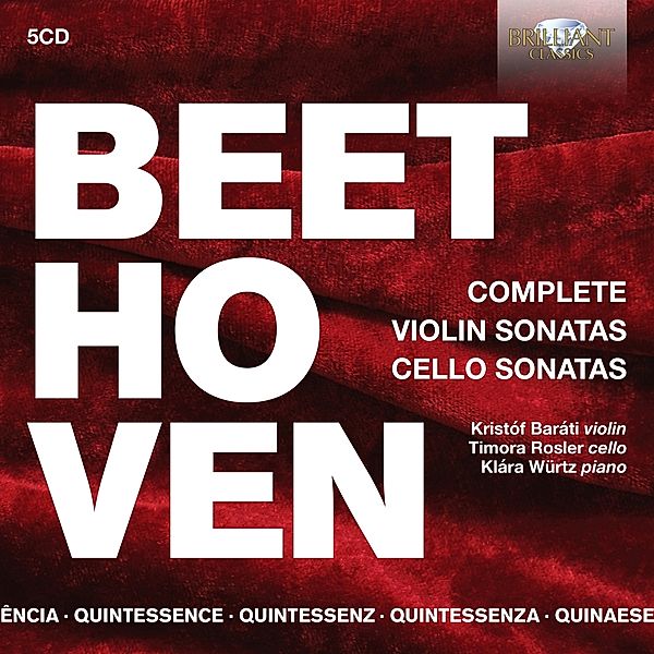 Beethoven:Complete Violin & Cello (Qu), Ludwig van Beethoven