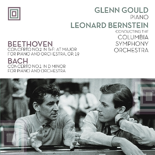 Beethoven Concerto 2 & Bach Concerto 1 (Vinyl), Glenn Gould