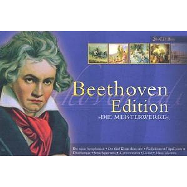 Beethoven Edition, 20 CDs, Diverse Interpreten