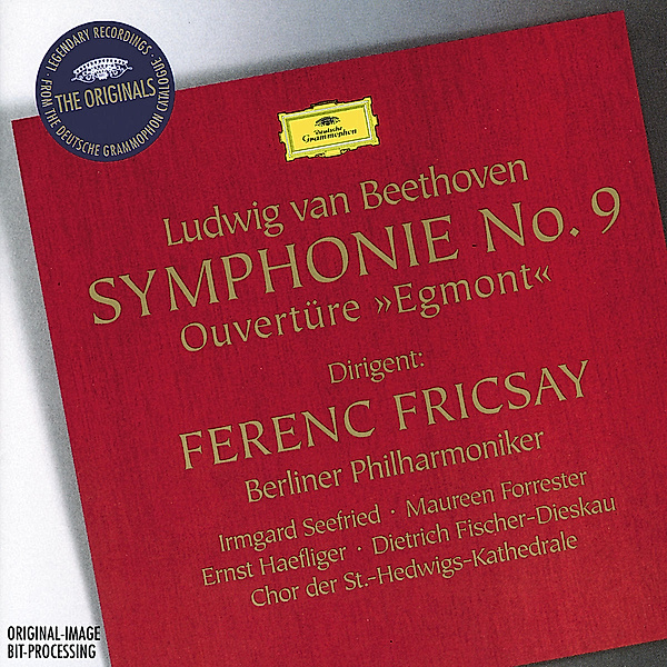 Beethoven: Egmont Overture, Symphony No.9, Ferenc Fricsay, Bp