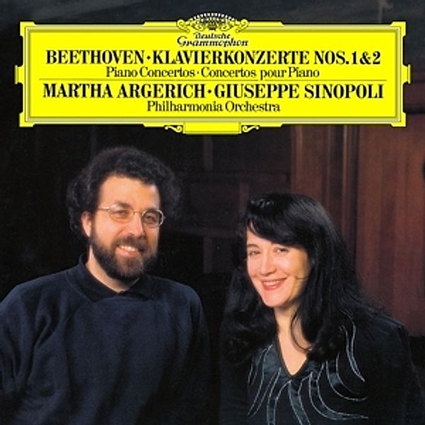 Beethoven: Klavierkonzerte 1 & 2 (Vinyl), Martha Argerich, Giuseppe Sinopoli