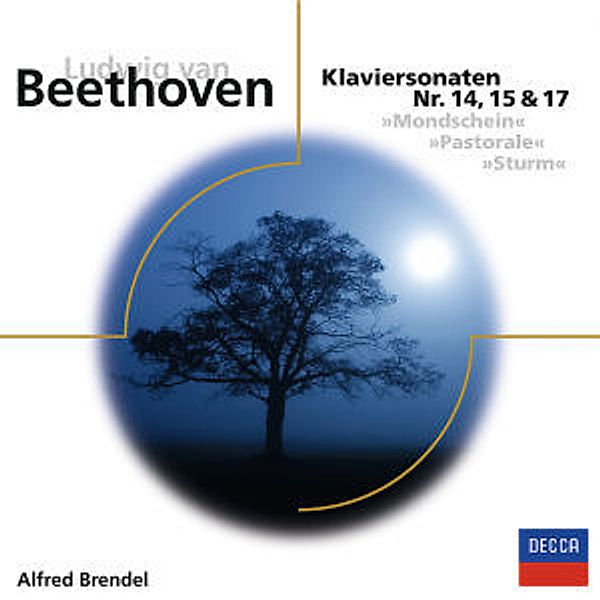 Beethoven: Klaviersonaten Nr. 14, 15 & 17 (ELO), Alfred Brendel