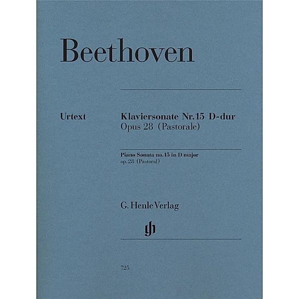 Beethoven, Ludwig van - Klaviersonate Nr. 15 D-dur op. 28 (Pastorale), Ludwig van Beethoven