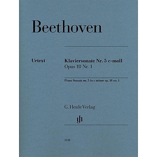 Beethoven, Ludwig van - Klaviersonate Nr. 5 c-moll op. 10 Nr. 1