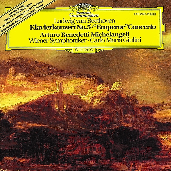 Beethoven: Piano Concerto No.5, Michelangeli, Giulini, Wsy