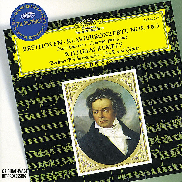 Beethoven: Piano Concertos Nos.4 & 5, Wilhelm Kempff, Ferdinand Leitner, Bp