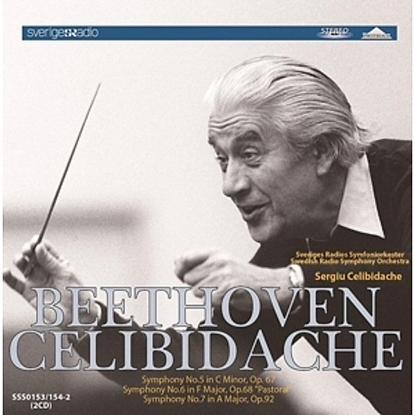 Beethoven: Sinfonie 5,6 And 7, Celibidache, Swedish Radio Symphony Orchestra