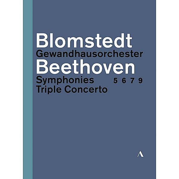 Beethoven Sinfonien 5,6,7,9 & Tripelkonzert, Blomstedt, Faust, Gewandhausorchester Leipzig