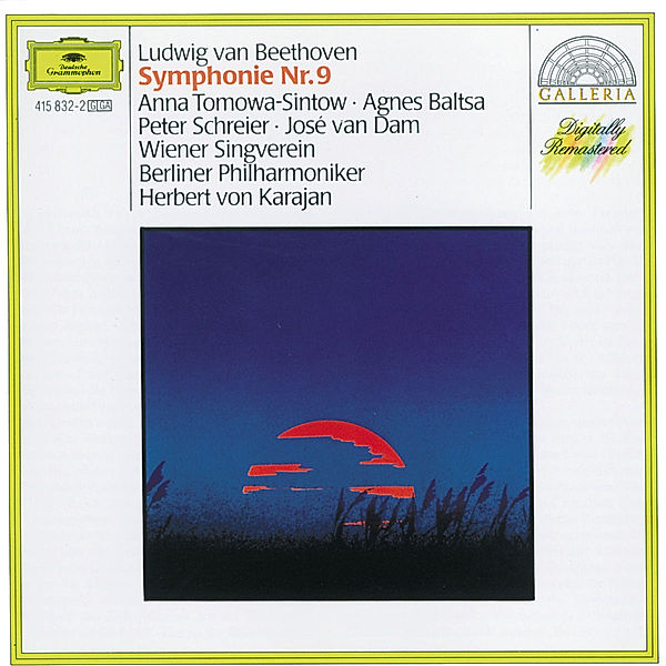 Beethoven: Symphony No.9, Tomowa, Baltsa, Schreier, Dam, Karajan, Bp