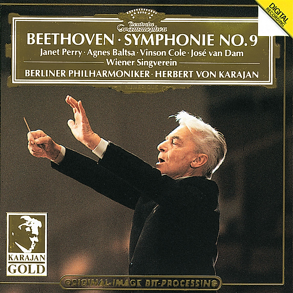 Beethoven: Symphony No.9, Perry, Baltsa, Cole, Dam, Karajan, Bp