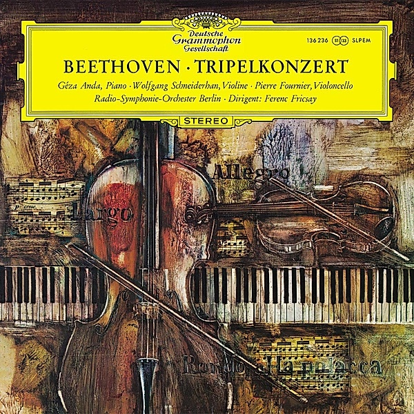 Beethoven: Tripelkonzert (180 G) (Vinyl), Symphonie-Orchester Berlin