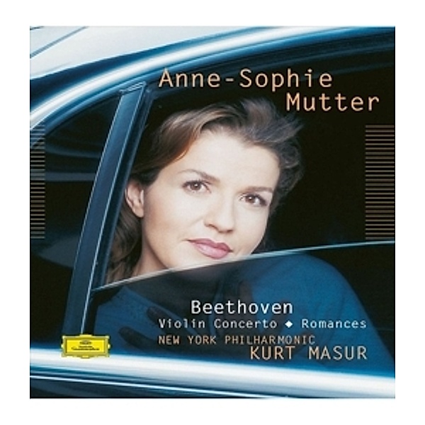 Beethoven: Violin Concerto, Romances, Anne-Sophie Mutter, Kurt Masur, Nypo