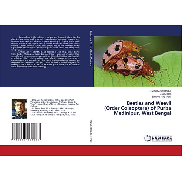 Beetles and Weevil (Order Coleoptera) of Purba Medinipur, West Bengal, Ranajit Kumar Khalua, Atanu Bera, Sanchita Paty (Pan)