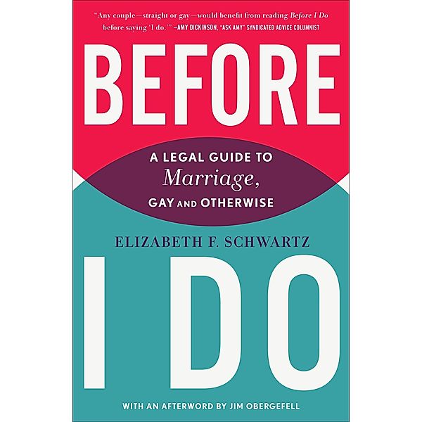 Before I Do, Elizabeth F. Schwartz