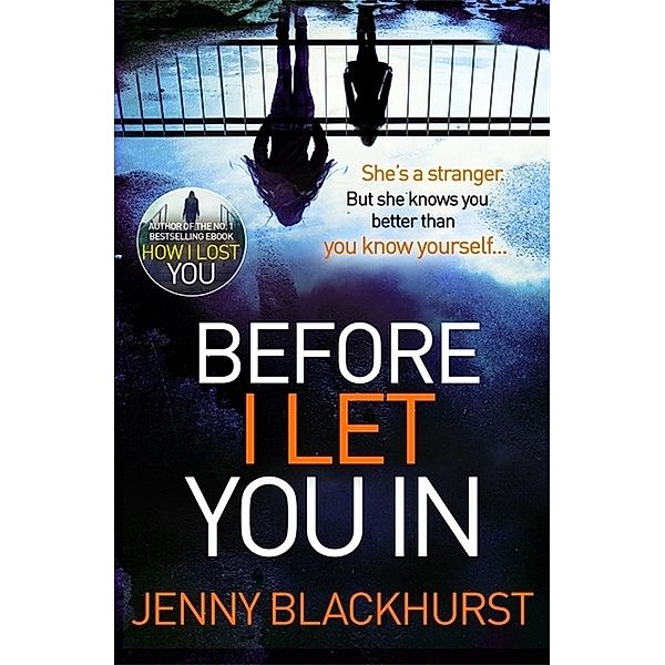 Before I Let you in, Jenny Blackhurst