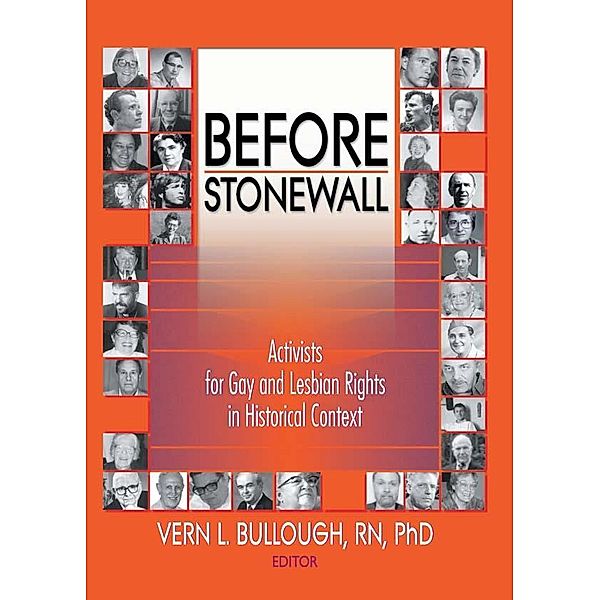 Before Stonewall, Vern L Bullough