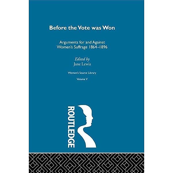 Before the Vote was Won, Jane Lewis