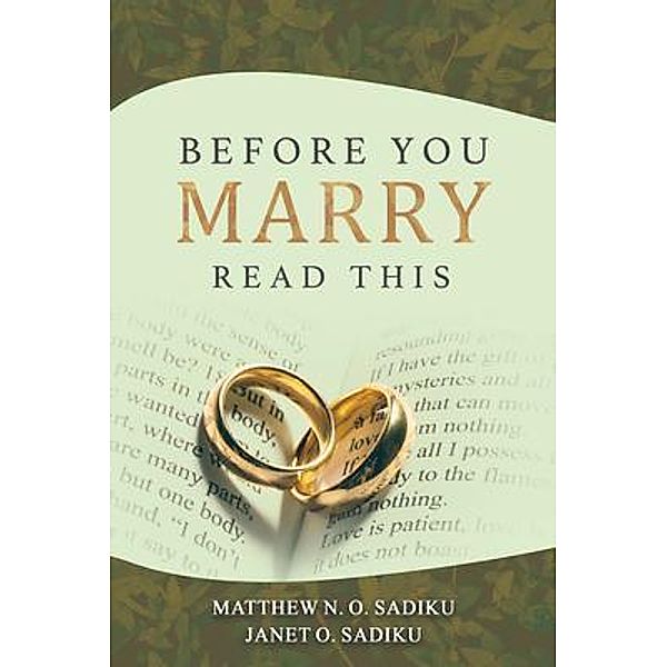 Before You Marry, Matthew N. O. Sadiku, Janet O. Sadiku