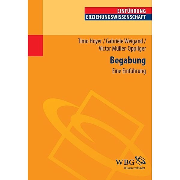 Begabung, Gabriele Weigand, Victor Müller-Oppliger, Timo Hoyer