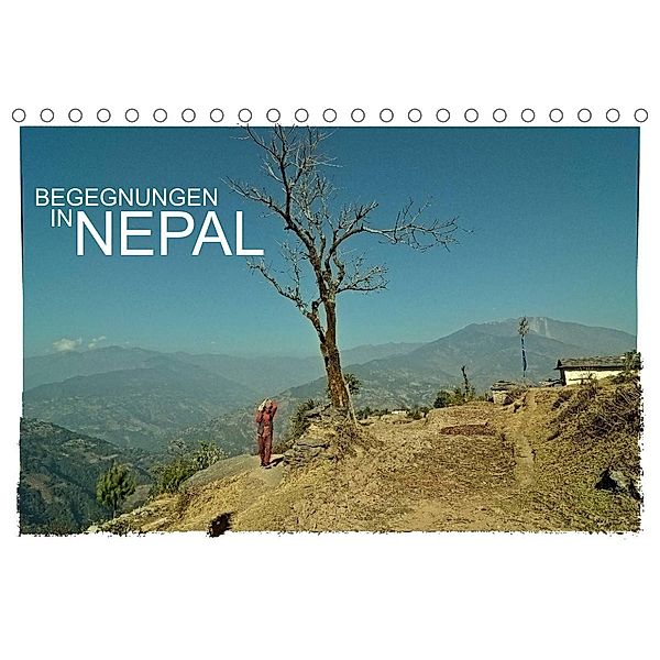 BEGEGNUNGEN IN NEPAL (Tischkalender 2023 DIN A5 quer), Achim Wurm