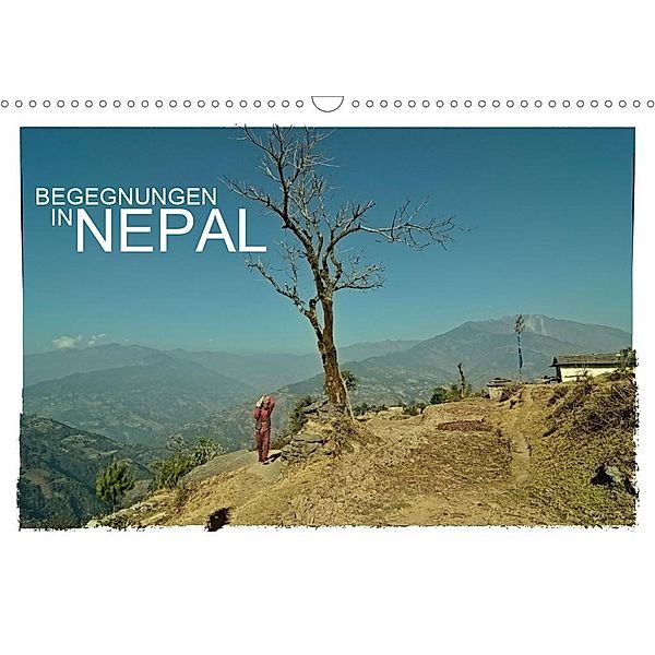 BEGEGNUNGEN IN NEPAL (Wandkalender 2020 DIN A3 quer), Achim Wurm