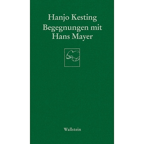 Begegnungen mit Hans Mayer, Hanjo Kesting