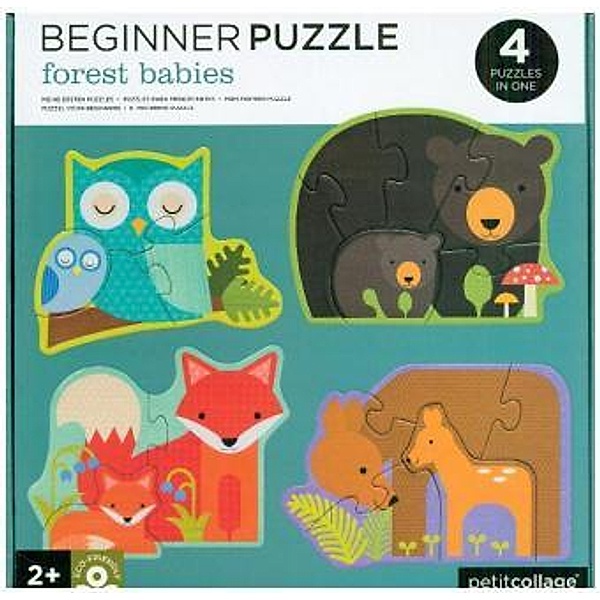 Beginner Baby Puzzle Waldtiere (Kinderpuzzle)
