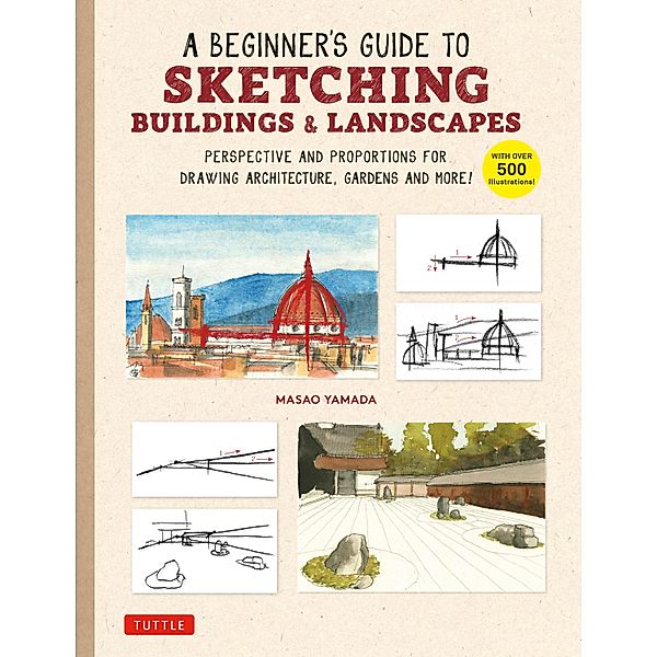 Beginner's Guide to Sketching Buildings & Landscapes, Masao Yamada