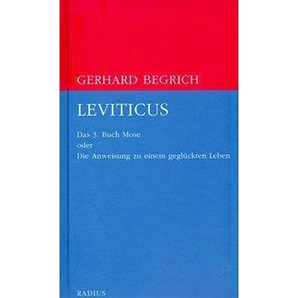 Begrich, G: Leviticus, Gerhard Begrich