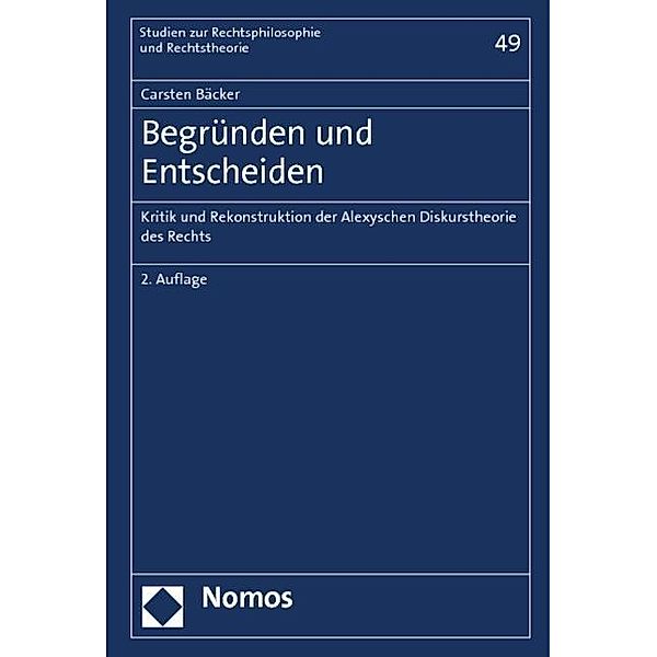 Begründen und Entscheiden, Carsten Bäcker