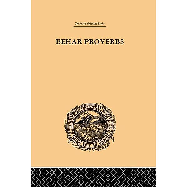 Behar Proverbs, John Christian