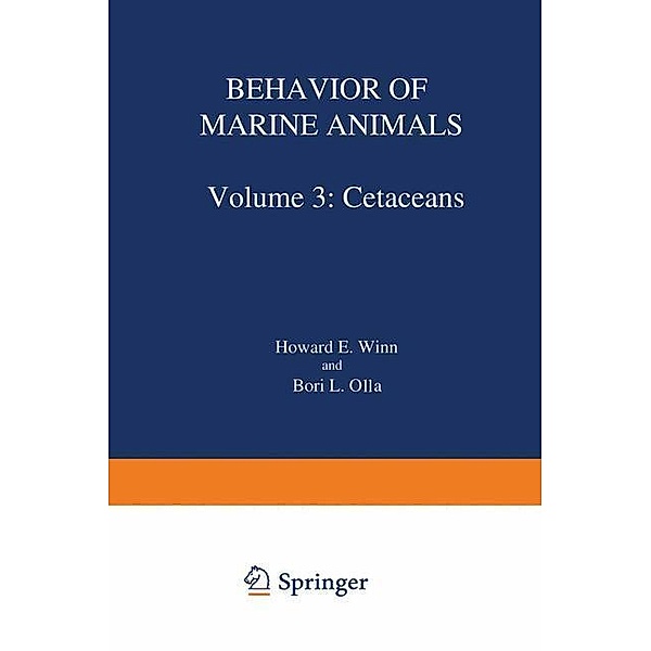 Behavior of Marine Animals, Howard E. Winn, Bori L. Olla