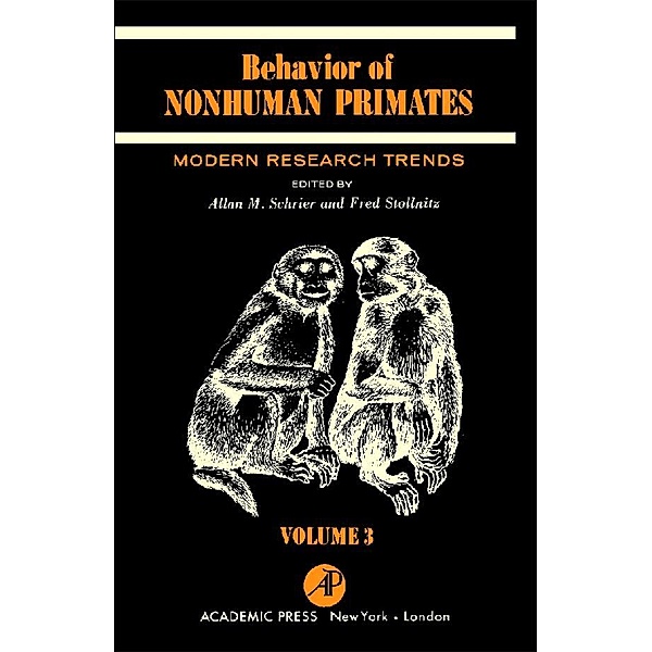 Behavior of Nonhuman Primates