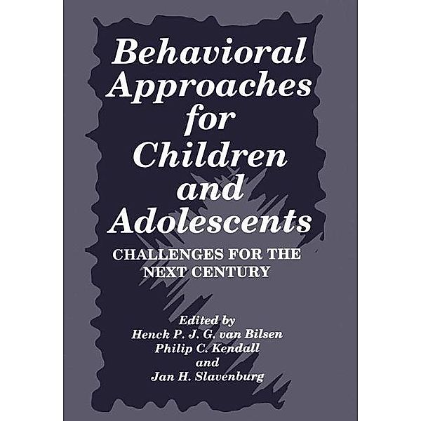 Behavioral Approaches for Children and Adolescents