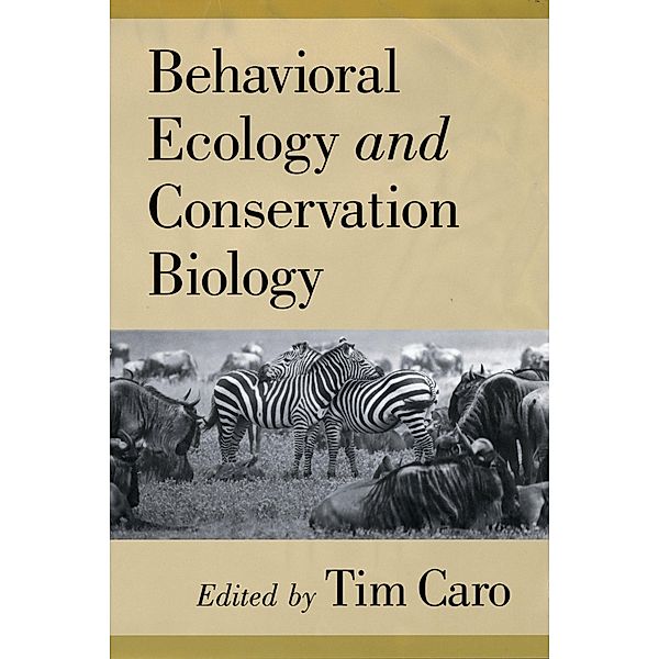 Behavioral Ecology and Conservation Biology
