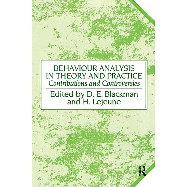 Behaviour Analysis in Theory and Practice