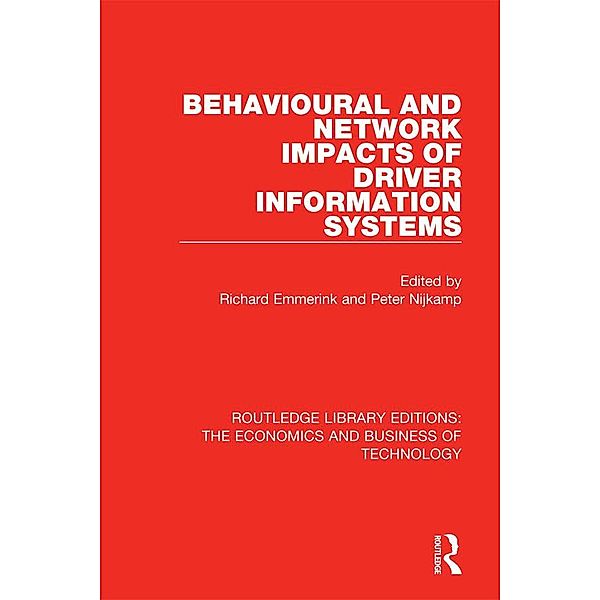 Behavioural and Network Impacts of Driver Information Systems