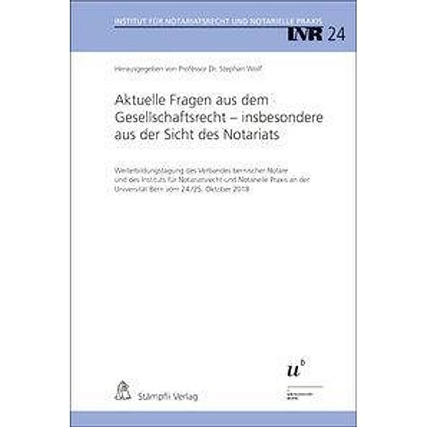 Behnisch, U: Aktuelle Fragen aus dem Gesellschaftsrecht - in, Urs R. Behnisch, Thomas Jutzi, Ksenia Wess, Roland Müller, Christine Glättli