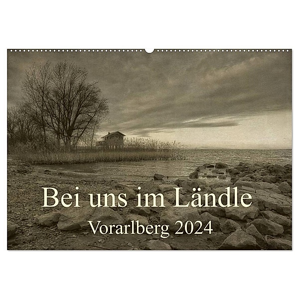 Bei uns im Ländle - Vorarlberg 2024 (Wandkalender 2024 DIN A2 quer), CALVENDO Monatskalender, Hernegger Arnold Joseph