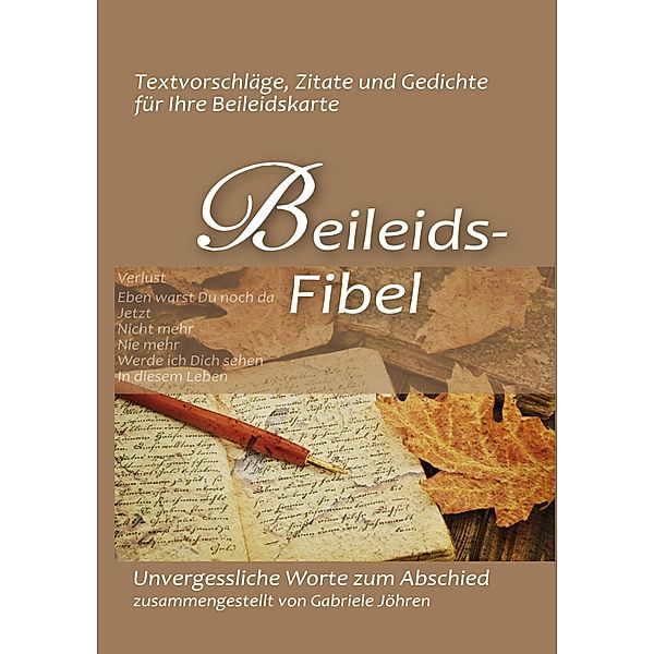 Beileidsfibel, Gabriele Jöhren