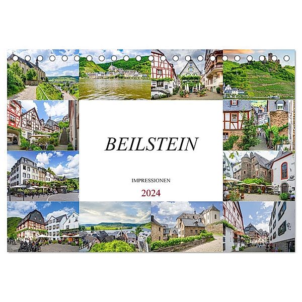 Beilstein Impressionen (Tischkalender 2024 DIN A5 quer), CALVENDO Monatskalender, Dirk Meutzner