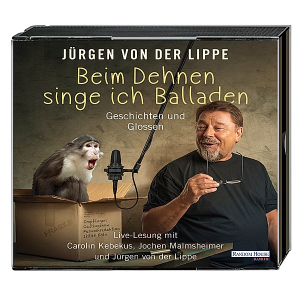 Beim Dehnen singe ich Balladen, 2 Audio-CDs, Jürgen von der Lippe