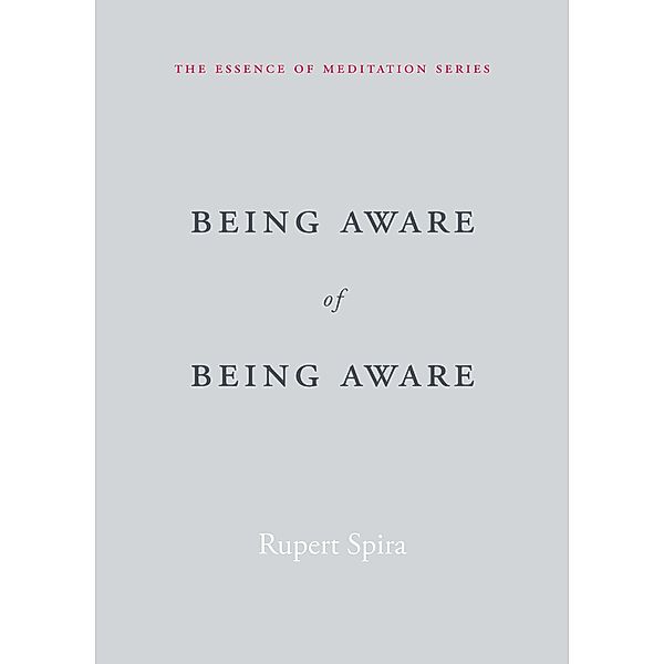 Being Aware of Being Aware, Rupert Spira