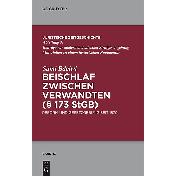 Beischlaf zwischen Verwandten (§ 173 StGB), Sami Bdeiwi