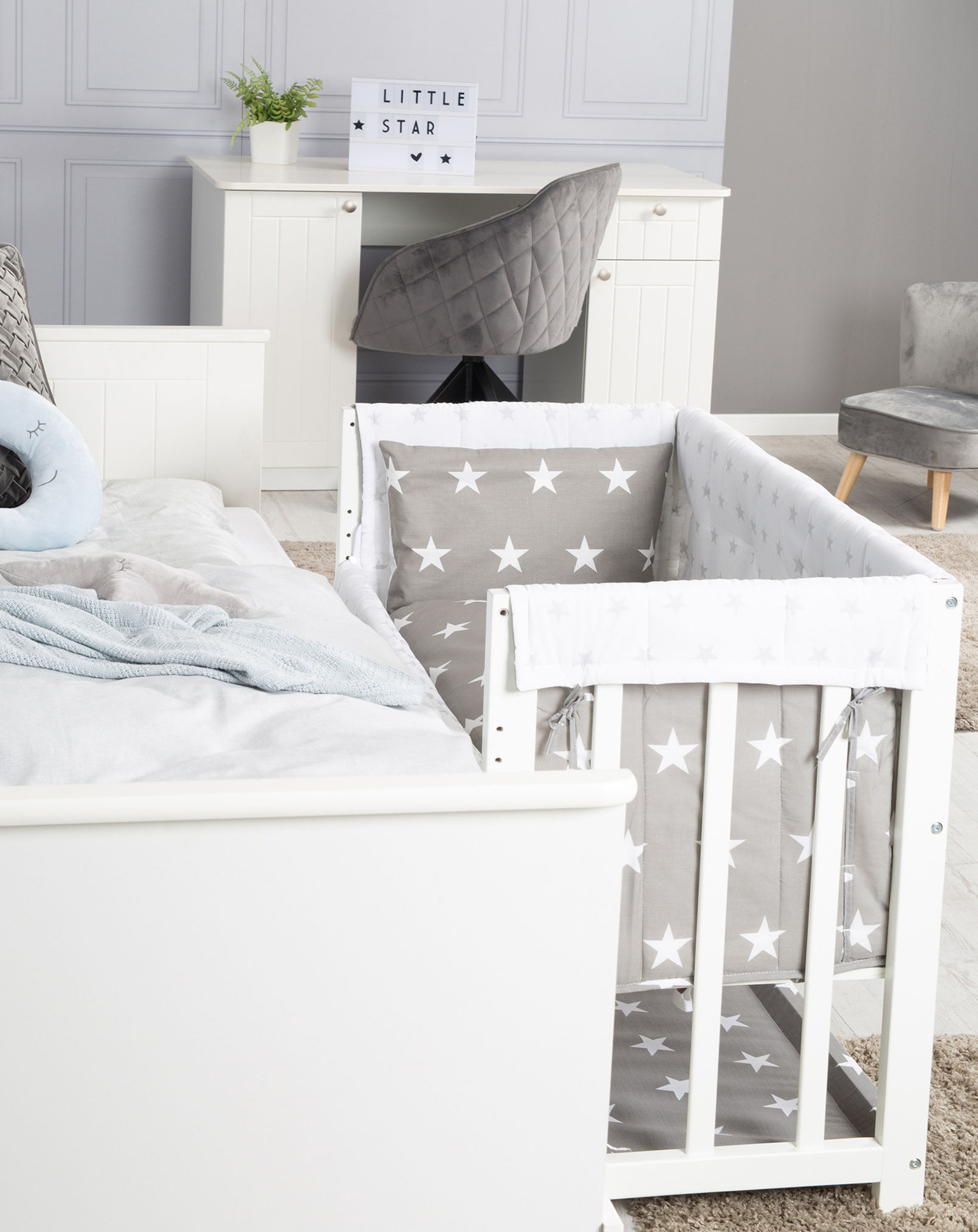 Beistellbett LITTLE STARS 3 in 1 Komplett-Set kaufen