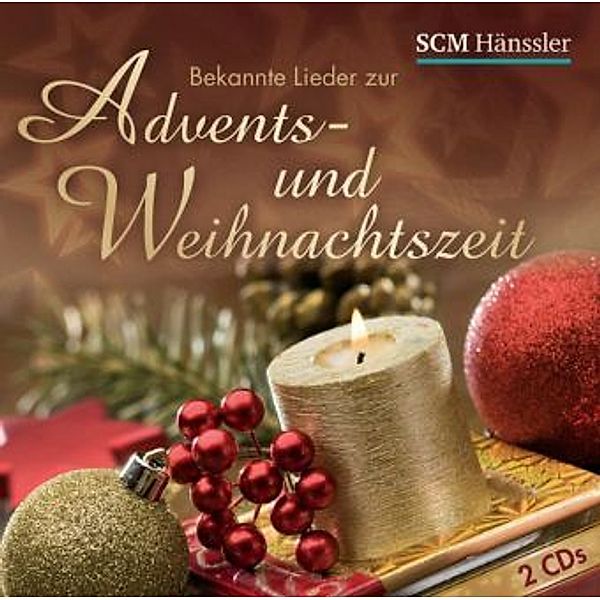 Bekannte Lieder zur Advents- und Weihnachtszeit, 2 Audio-CDs