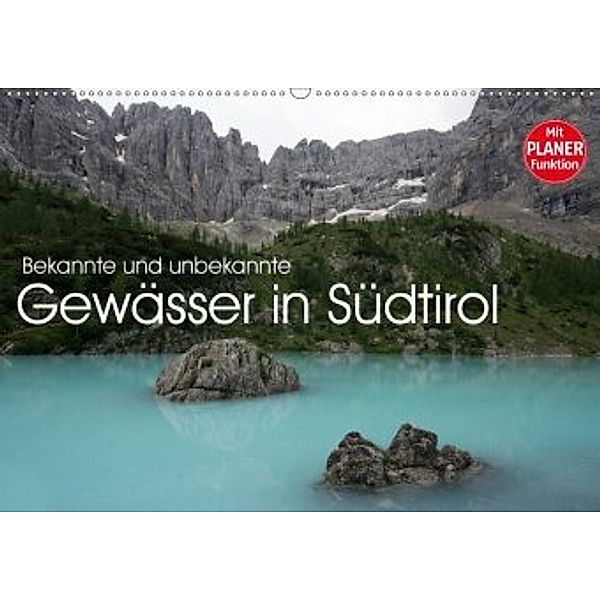 Bekannte und unbekannte Gewässer in Südtirol (Wandkalender 2020 DIN A2 quer), Georg Niederkofler