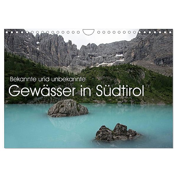 bekannte und unbekannte Gewässer in Südtirol (Wandkalender 2025 DIN A4 quer), CALVENDO Monatskalender, Calvendo, Georg Niederkofler