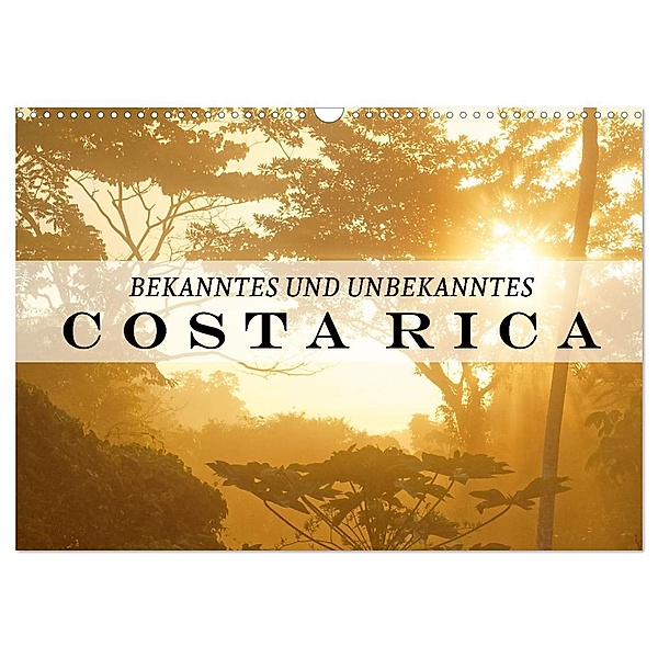 Bekanntes und Unbekanntes Costa Rica (Wandkalender 2024 DIN A3 quer), CALVENDO Monatskalender, Calvendo, Askson Vargard