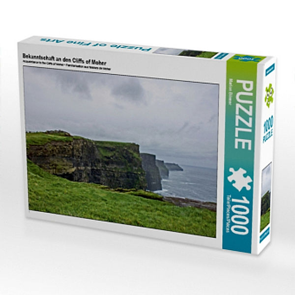 Bekanntschaft an den Cliffs of Moher (Puzzle), Marion Bönner